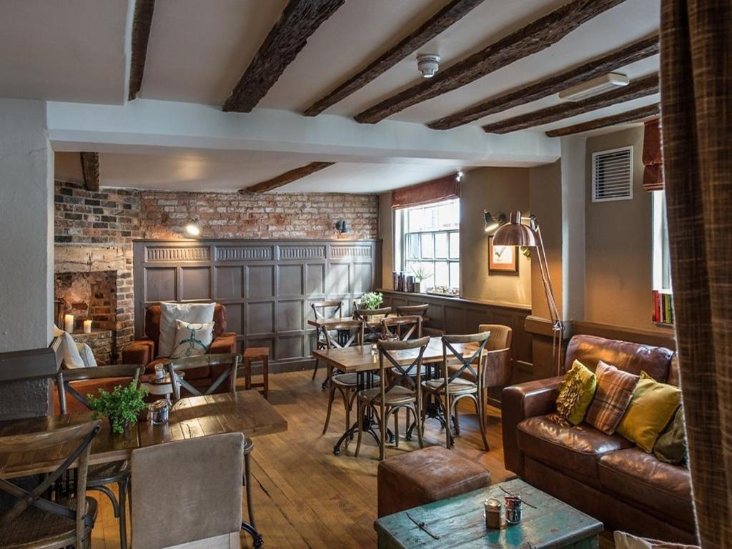 シュルーズベリー Darwin'S Townhouse Bed & Breakfast エクステリア 写真 The interior of the restaurant