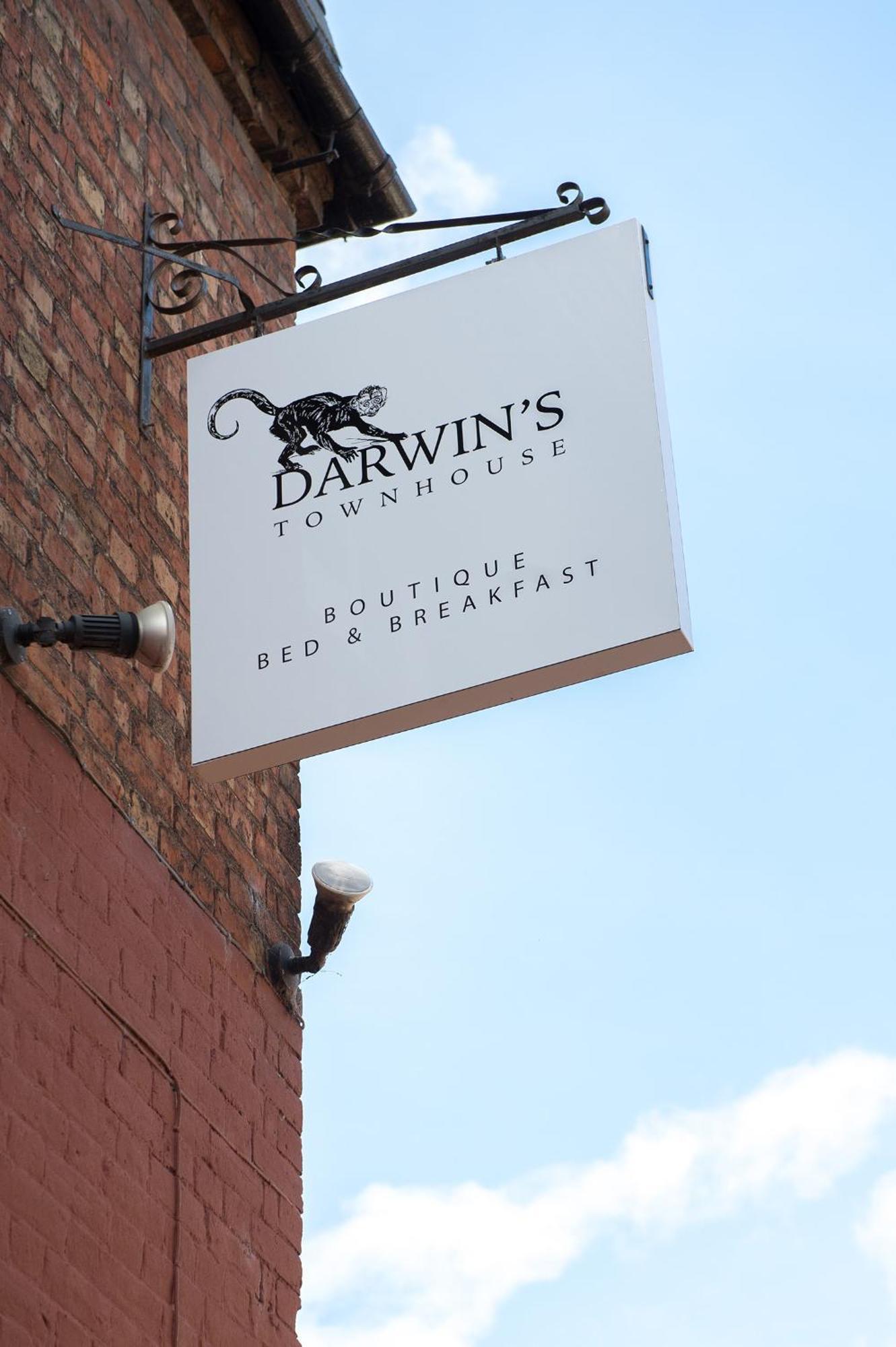 シュルーズベリー Darwin'S Townhouse Bed & Breakfast エクステリア 写真 Darwin's Townhouse